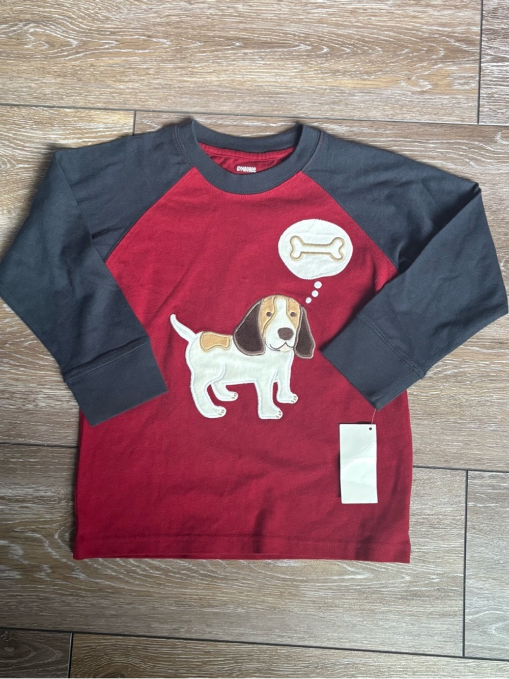 NWT Boys’ Puppy Gymboree Raglan Tee